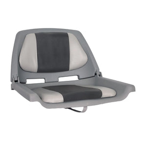 Oceansouth Fisherman Padded Folding Boat Seat Grey/Charcoal