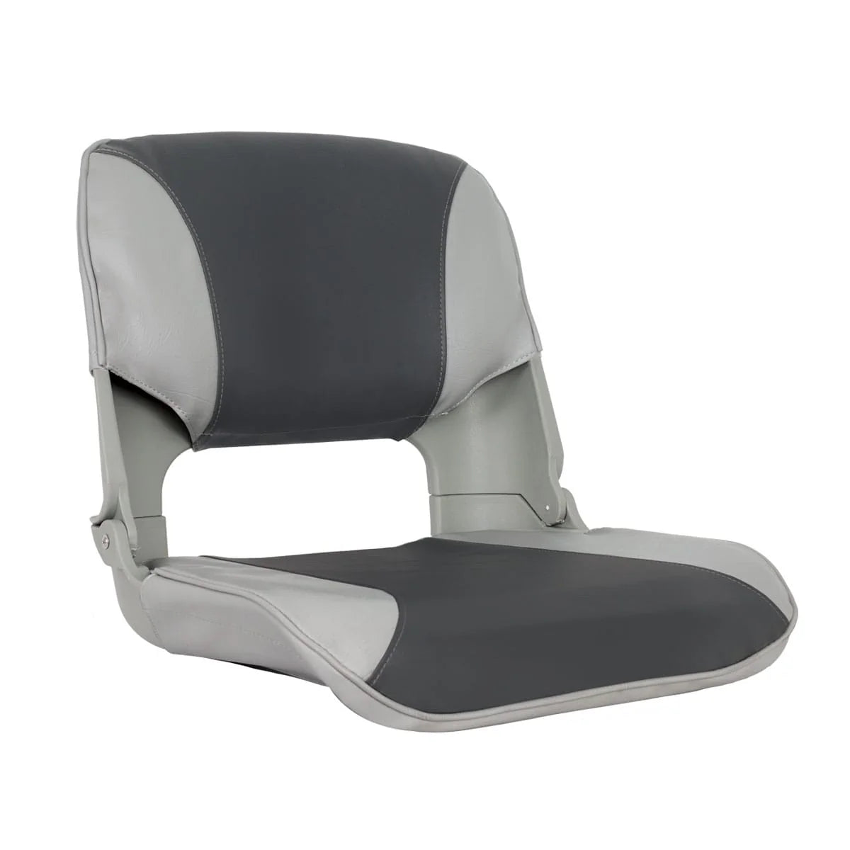 Oceansouth Skipper Folding Upholstered Boat Seat Grey/Charcoal