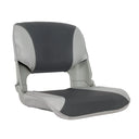 Oceansouth Skipper Folding Upholstered Boat Seat Grey/Charcoal