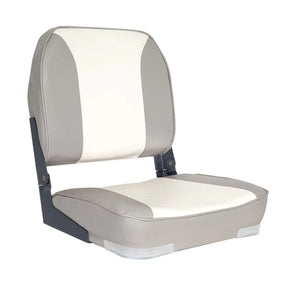 Oceansouth Deluxe Folding Boat Seat Grey/White
