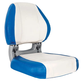 Oceansouth Sirocco Folding Boat Seat Blue/White