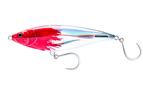 Nomad Madscad 115mm Sinking Stickbait Lure Fireball Red Head