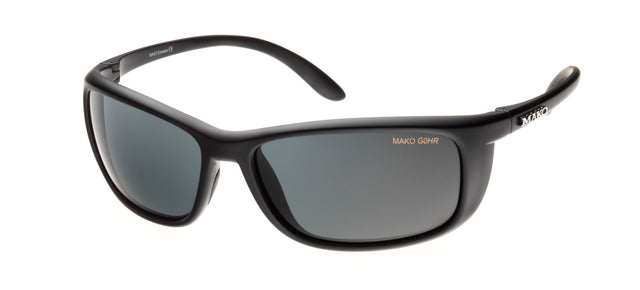 Mako Blade 9569 Polarised Sunglasses M01G0HR Matte Black - Grey