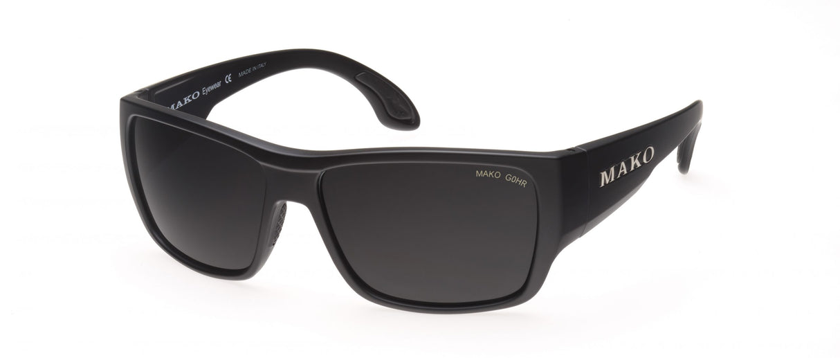 Mako Covert 9596 Polarised Sunglasses M01G0HR Matte Black - Grey