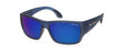 Mako Covert 9596 Polarised Sunglasses M60G1HR6 Matte Black - Brown Blue Mirror