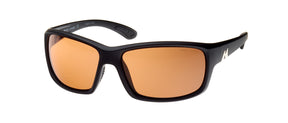 Mako Edge 9604 Polarised Sunglasses M01G3SX Matte Black - Copper