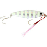 Major Craft JigPara 15g Micro Metal Jig Lure 07 - Zebra Glow