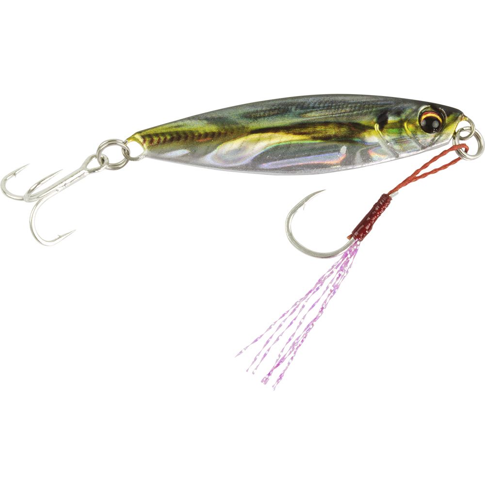 Major Craft JigPara 15g Micro Metal Jig Lure 83 - Live Kin Aji UV