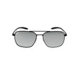 Oxide Mercury Polarised Sunglasses Matt Black - Silver Mirror