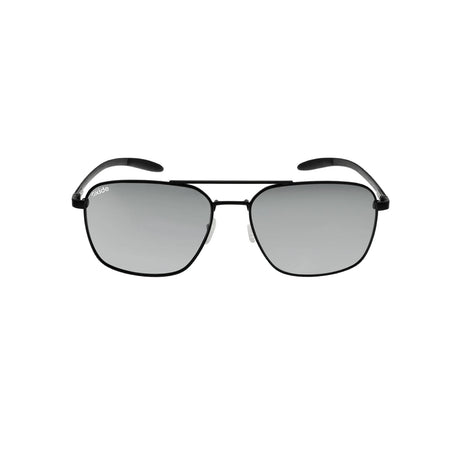 Oxide Mercury Polarised Sunglasses Matt Black - Silver Mirror