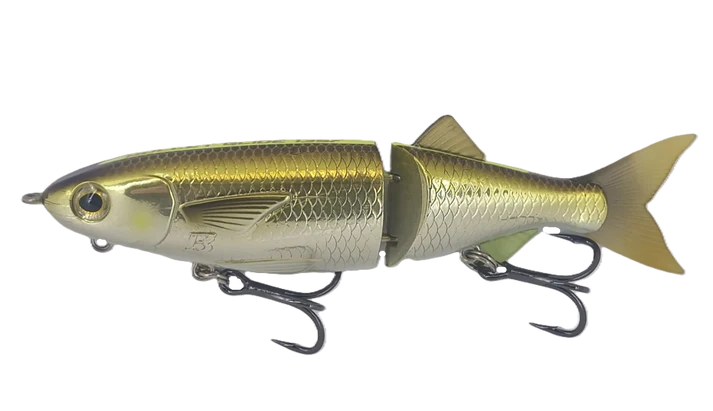 Barambah Mullet Glide 175mm Floating Glidebait Lure Chrome Mullet