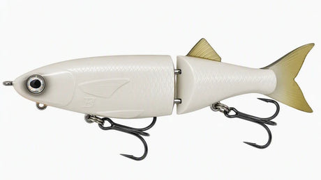 Barambah Mullet Glide 135mm Floating Glidebait Lure White Mullet