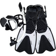 Ocean Pro Esperance Mask Snorkel Fin Set White