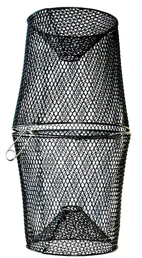 Seahorse Minnow Wire Shrimp Pot 2pce Black