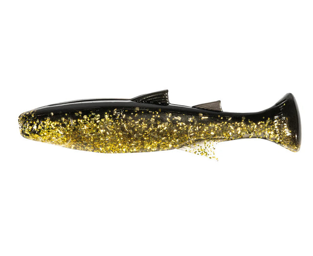 Zman Mulletron 4in Soft Plastic Lure Gold Rush