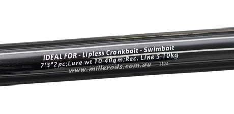 Millerods BarraVibe 732 Spinning Rod