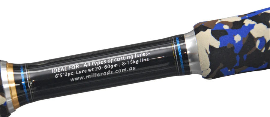 Millerods ONEfreaK POWER 652 Baitcaster Rod