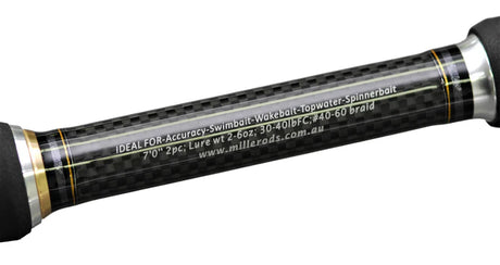 Millerods SwimFreaK Ambush 702H Baitcaster Rod