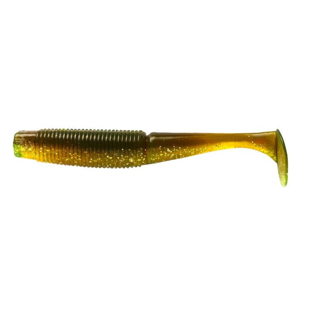 Daiwa Bait Junkie Minnow 3.2in Soft Plastic Lure Oil Flash Uv
