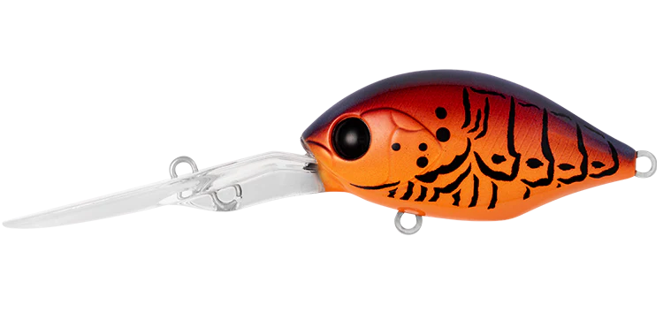 Daiwa Infeet Monster Rollin Crank 42DR 42mm Hard Body Lure Red Craw