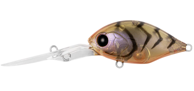 Daiwa Infeet Monster Rollin Crank 42DR 42mm Hard Body Lure Brown Suji UV