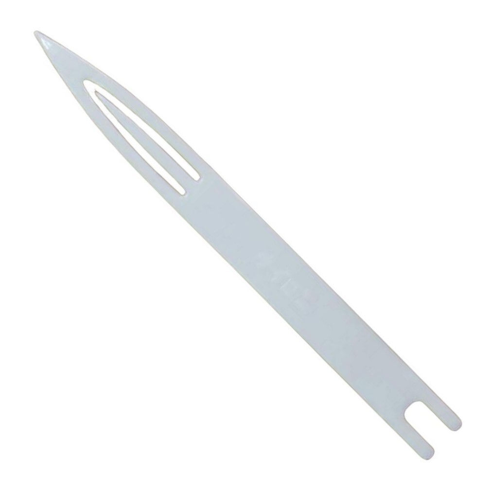 Seahorse Flat Nylon Net Needle White