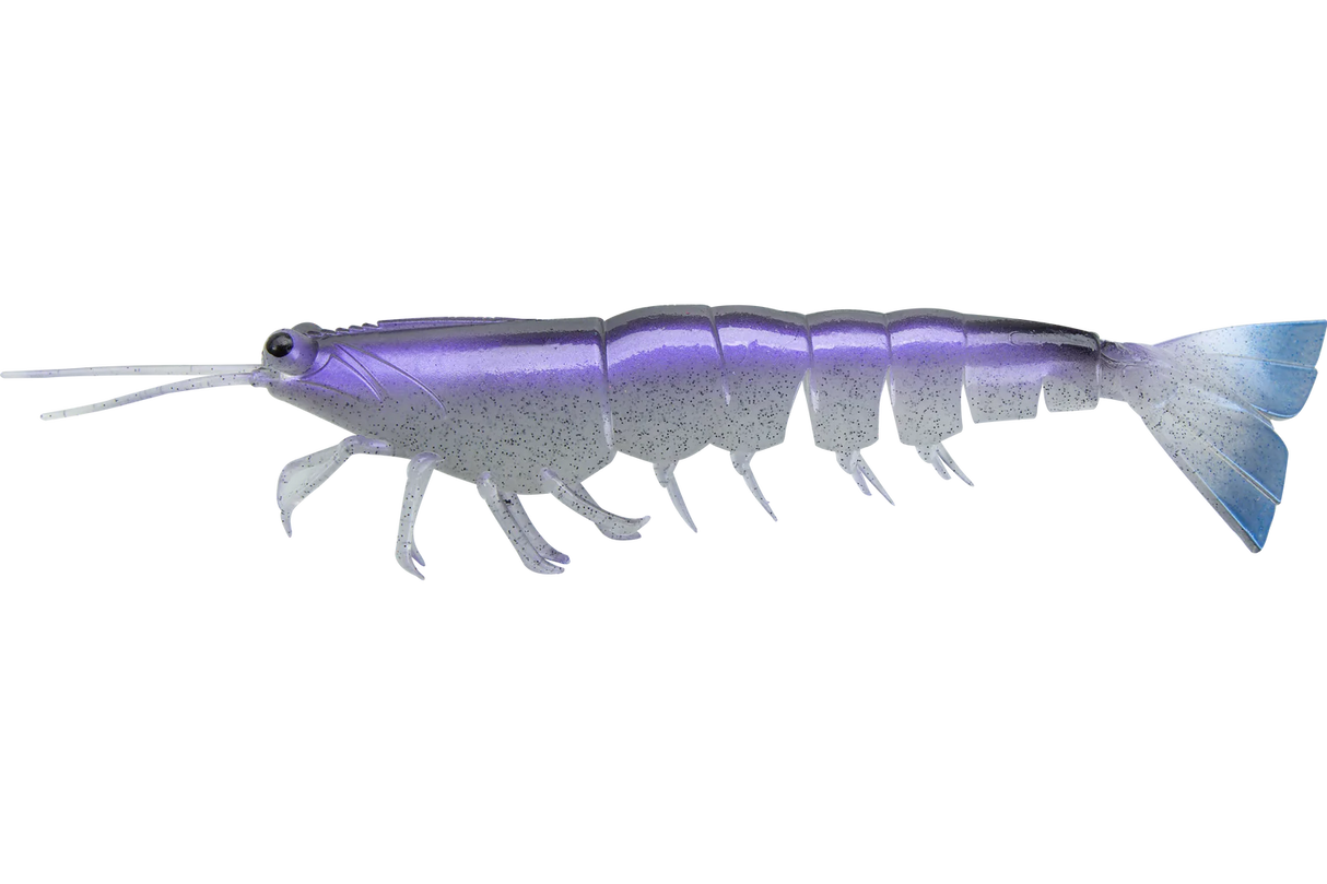 Irukandji Megaprawn 125mm Soft Plastic Lure Nightshade