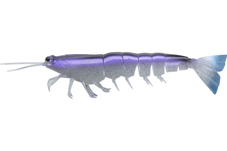 Irukandji Megaprawn 100mm Soft Plastic Lure Nightshade