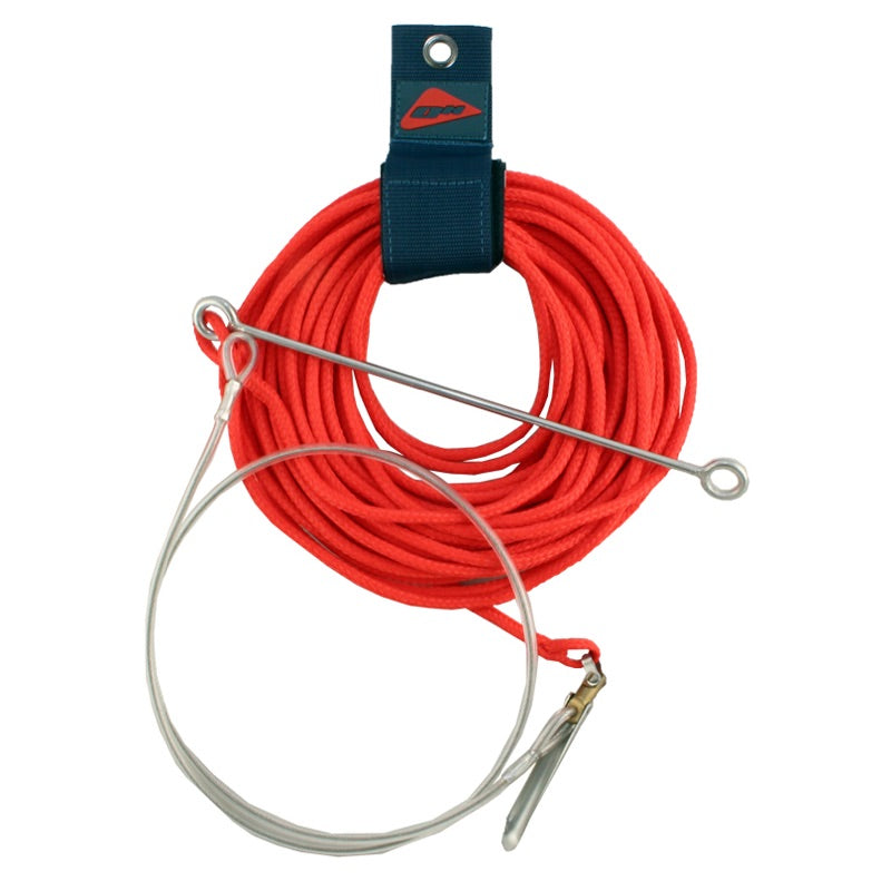 Ocean Hunter Foam Filled Float Line With Speed Needle & Stringer 15m Red