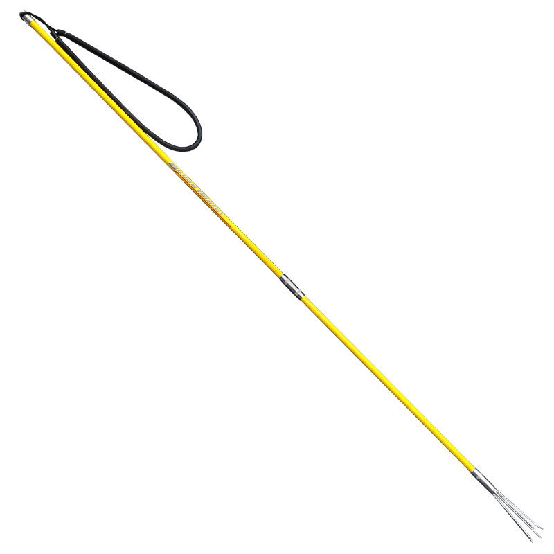 Ocean Hunter Fibreglass 2Pce Hand Spear 2m Yellow