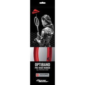 Ocean Hunter Primeline Optiband Pre-Made Gun Rubber 14mm Red