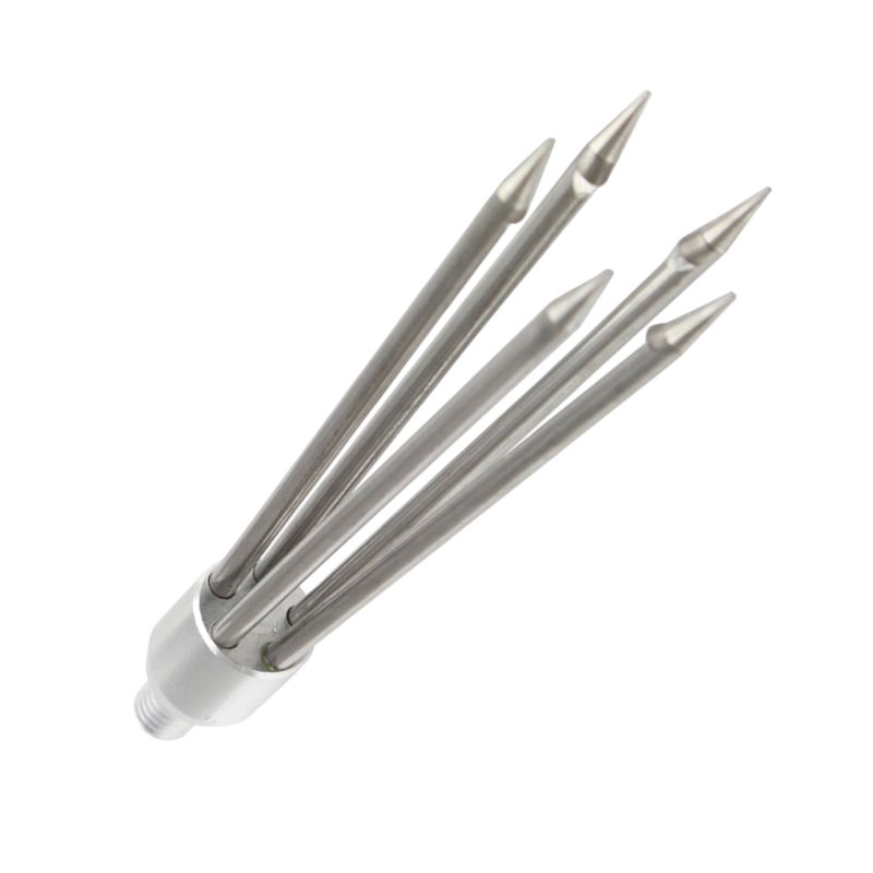 Ocean Hunter Fibreglass Hand Spear 5 Barb Cluster Head 11mm