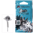 Mikado Jaws Jig Head With Screw 3pk