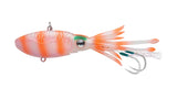 Nomad Squidtrex 130mm 92g Soft Vibe Lure Orange Tiger