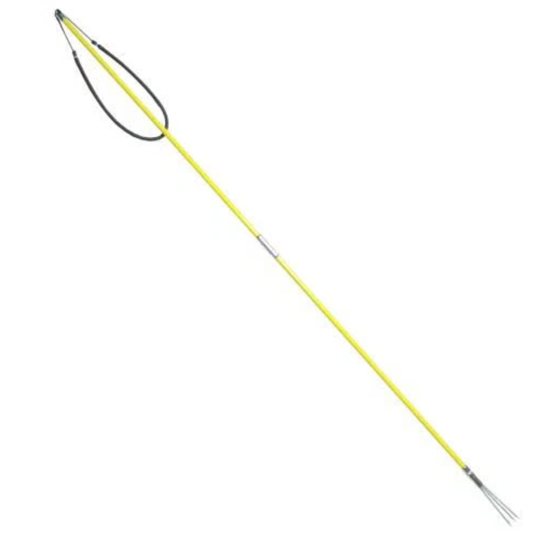 Ocean Hunter Fibreglass 2Pce Hand Spear 1.5m Yellow
