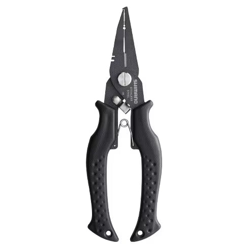 Shimano JDM 6in Advanced Split Ring Pliers Black