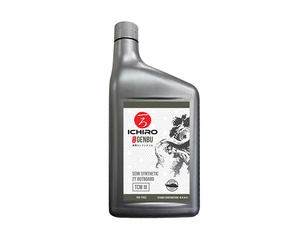 Ichiro Semi Synthetic 2 Stroke Marine Outboard Oil TC-W3 1L