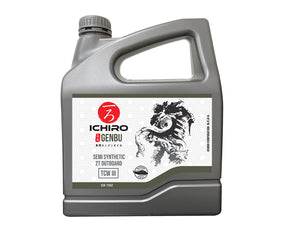 Ichiro Semi Synthetic 2 Stroke Marine Outboard Oil TC-W3 4L