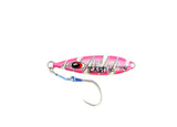 Cast On The Drop 60g Metal Jig Lure Pink Flash