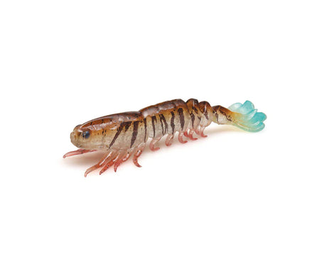 Zman PrawnZ Elite Unrigged 3.5in Soft Plastic Lure Tiger Prawn