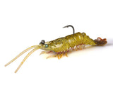 Zman PrawnZ Elite 3.5in Pre-Rigged Soft Plastic Lure Golden Boy