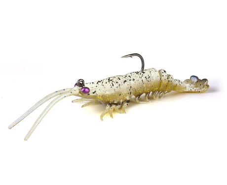 Zman PrawnZ Elite 5in Pre-Rigged Soft Plastic Lure Beer Run