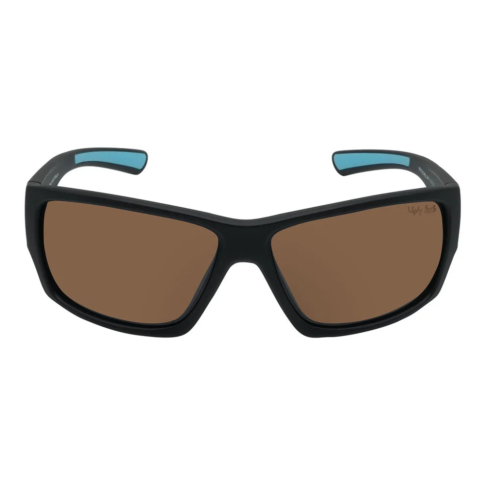 Ugly Fish Floating PRF363 Polarised Sunglasses Matt Black - Brown