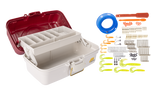 Plano 6101 Aussie Tackle Box Kit 300Pce Red/White