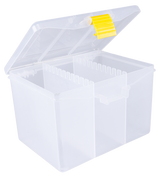 Plano ProLatch Spinnerbait Organiser Tackle Box Clear/Yellow