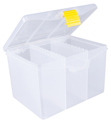 Plano ProLatch Spinnerbait Organiser Tackle Box Clear/Yellow
