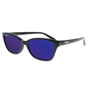 Spotters Premium Kids Possum Polarised Sunglasses Matt Black - Purple