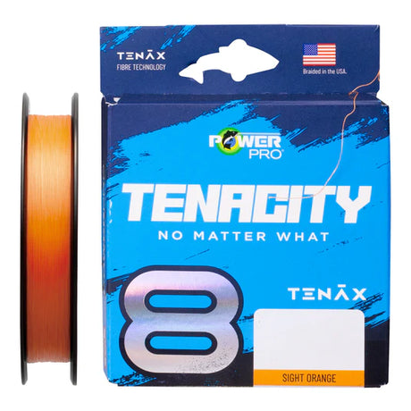 Shimano Power Pro Tenacity Braided Fishing Line 150m Sight Orange