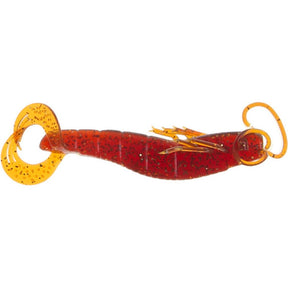 Atomic Plazos Prong 3in Soft Plastic Lure Motor Oil Gold