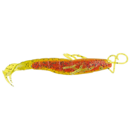 Atomic Plazos Prong 4in Soft Plastic Lure Radioactive Rooster